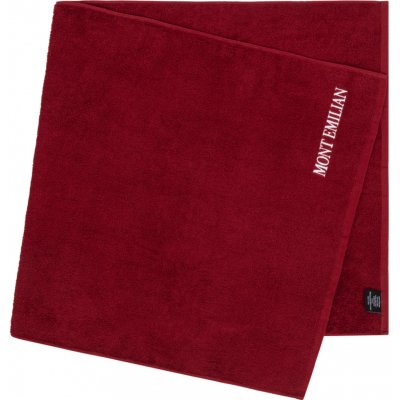 Mont Emilian Annecy towel 100 x 50 cm red