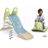 Set šmykľavka s vodnou dráhou s dĺžkou šmyku 150 cm Toboggan GM Slide Life Smoby a zelená hojdačka na zem
