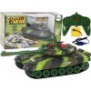 Velký dálkově ovládaný vojenský RC tank LeanToys 360 stupňů