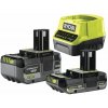 Ryobi ONE+ Súprava akumulátora a nabíjačky RC18120, 18 V, 5/2,5 Ah, 2 akumulátory, 5133006261