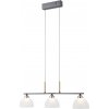 Italux PND-34374-3-BK LED závesné stropné svietidlo Montiela | 15W LED | 772lm | 3000K