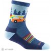 Darn Tough VAN WILD MICRO CREW LIGHTWEIGHT WITH CUSHION detské ponožky, denim L