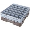 Cambro Kôš Camrack 30 pozícií, výška pohára 25,8 cm - Hnedá| TOM, R-30S958-167