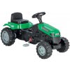 Pilsan Šlapací traktor Farm s volantem zelený