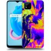 Picasee silikónový prehľadný obal pre Realme C11 (2021) - Burn
