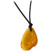 jantario Jantárový amulet na šnúrke medový surový 330008