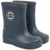 Detské barefoot gumáky z prírodného kaučuku Mikk-Line - 3807 modrá farba Blue Nights Veľkosť: 28