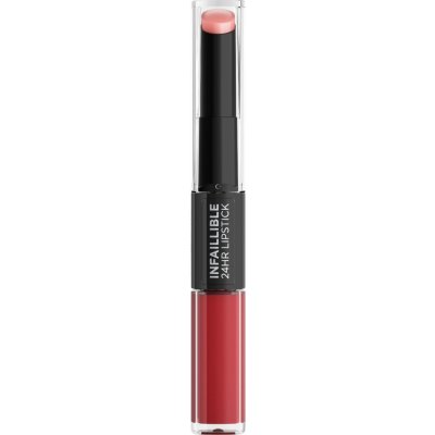 L'Oréal Paris Infaillible 24H Lip Color 501 Timeless Red rúž 5.7 g