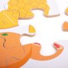 Bigjigs Toys odlahové puzzle Ovocie