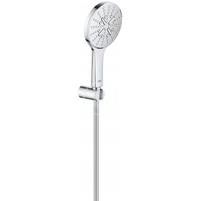 GROHE Rainshower SmartActive Súprava sprchovej hlavice 130 9,5 l/min, 3 prúdy, držiaku a hadice, chróm