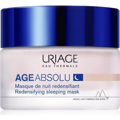 Uriage Age Absolu Redensifying Sleeping Mask nočná maska pre obnovu pleti proti starnutiu pleti 50 ml