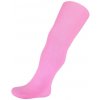 Detské bavlnené jednofarebné pančuchy New Baby ružové - 152 (11-12r)