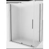 MEXEN/S - Velár sprchovací kút, posuvné dvere 160 x 80, dekor, grafit metal 871-160-080-31-95