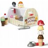 Drevená zmrzlináreň Melissa & Doug Ice Cream Counter 28 ks
