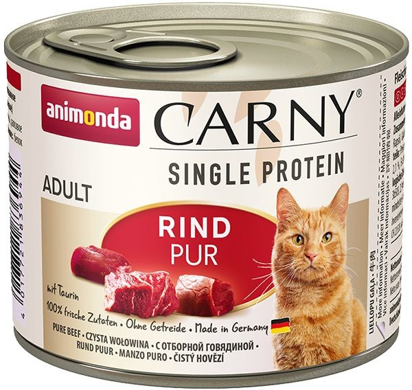 Animonda Carny Adult Single Protein Čisté hovädzie 200 g