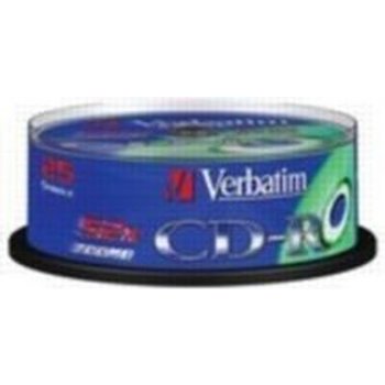 Verbatim CD-R 700MB 52x, 25ks