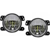 KITT Full LED Fog Lights 4 Inch suitable for Jeep Wrangler JK TJ JL (1996-2018)