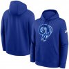 Pánská mikina Los Angeles Rams NFL Nike Club Logo Hoodie Veľkosť: 2XL