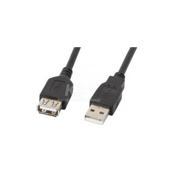 Lanberg CA-USBE-10CC-0030-BK USB, 3m, černý