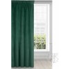 Záves RIA na páske tmavozelený 140x270cm