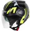 Helma na moto XRC Metric 2.0 black/fluo vel. XS