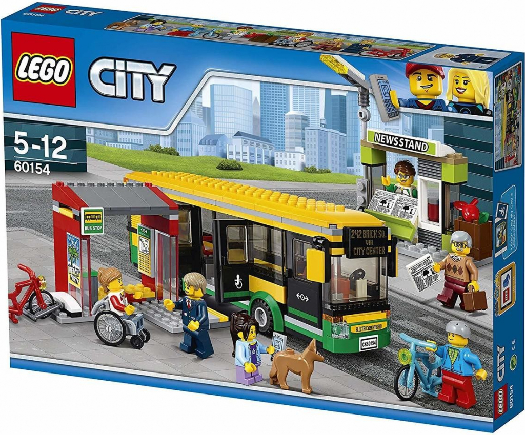 LEGO® City 60154 Zastávka autobusu od 198,3 € - Heureka.sk