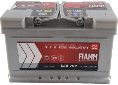 Fiamm Titanium PRO 12V 75Ah 730A L3B 75P