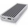 RAIDSONIC ICY BOX IB-1817Ma-C31, Externý box pre M.2 NVMe/USB 3.1 Gen2 Silver