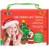 Nálepky na nechty a dočasné tetovania – Vianoce
