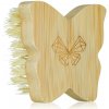 Crystallove Bamboo Butterfly Agave Body Brush Travel Size masážna kefa na telo 1 ks