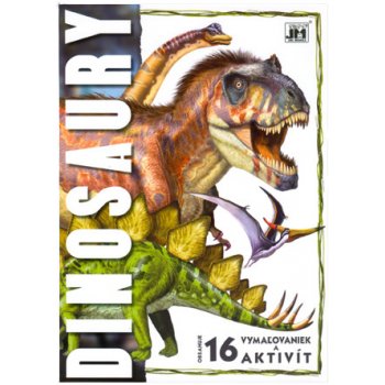 Omaľovánky Dinosaury A4