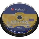 Verbatim DVD-RW 4,7GB 4x, 10ks