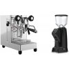 Lelit MaraX3 PL62X3, stainless steel + Eureka Zenith 65 Touch, black
