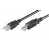 Kábel USB PREMIUMCORD 2.0 Prepojenie A-B 5m (M/M)