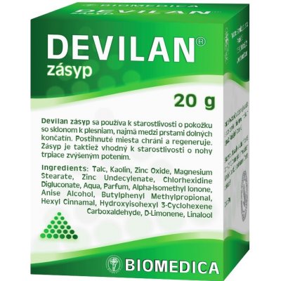 Biomedica Devilan Zásyp 20 g