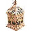 Nefertitis Svietnik kovový lampáš Strom života na čajové sviečky NF19201 - cca 12 x 22 cm