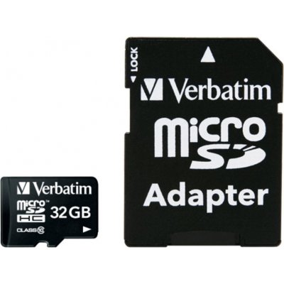 VERBATIM microSDHC UHS-I 32GB 44083