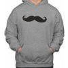 Fajntričko Mikina Fúzy, Farba sivá, Strih/ Variant Pánsky/UNISEX