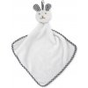 Detský uterák so zajačikom , white