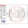 BREMBO brzdový kotúč 08.A734.11, súprava 2 ks