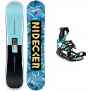 Nidecker Cheat Code Youth detský snowboard + Raven Fastec FT360 black/mint viazanie - 130 cm + M (EU 39-42)