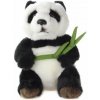 Plyš Panda s listom 18 cm