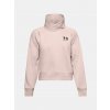 Under Armour Dámska mikina Rival Fleece Wrap Neck PO Hnedá XL