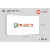 SMODERN DELUXE D740 bezrámový 740W
