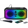 BigBen reproduktor Big Ben Bluetooth reproduktor Mikrofon Party Cube LED podsvícení 200W