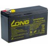 Batéria Avacom Long 12V 6Ah olověný akumulátor vysokozátěžový HighRate F2 - neoriginální PBLO-12V006-F2AH