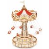 ROKR Drevené mechanické 3D puzzle Swing Ride 289 ks