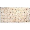 PVC panel D0019 Mozaika Brown Coffee