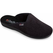 MJARTAN-Papuče z menžestru čierne