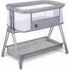LIONELO Postieľka Luna 2v1 Grey Concrete
